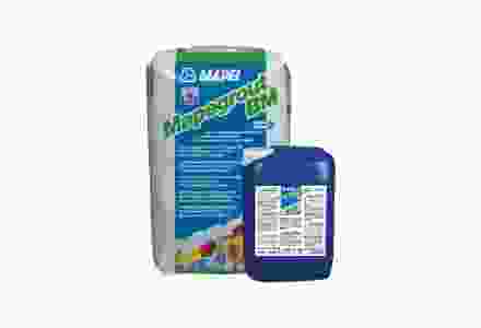 MAPEI Mapegrout BM двухкомпонентный цементный состав тиксотропного типа с низким модулем упругости для ремонта бетона