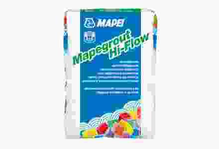 MAPEI  Mapegrout Hi-Flow безусадочная быстротвердеющая ремонтная смесь наливного типа, содержащая полимерную фибру