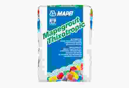 MAPEI Mapegrout Thixotropic безусадочная быстротвердеющая ремонтная смесь тиксотропного типа, содержащая полимерную фибру