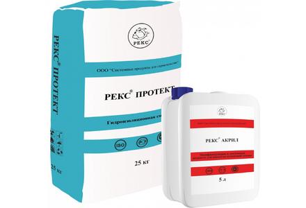 РЕКС ПРОТЕКТ двухкомпонентный состав для защиты бетона от воздействия хлоридов и карбонизации