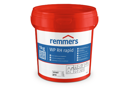 REMMERS WP RH RAPID Гидропломба, раствор быстрого реагирования и остановки протечек усиленный волокнами