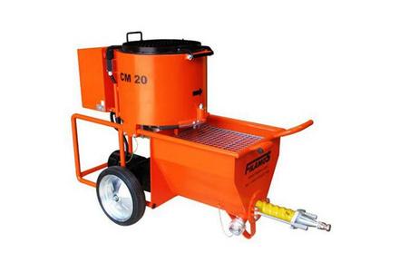 Штукатурная станция CM20 Standart (растворонасос со смесителем)